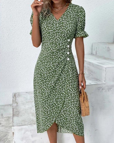 Brigitte™ | Robe Imprimée Florale