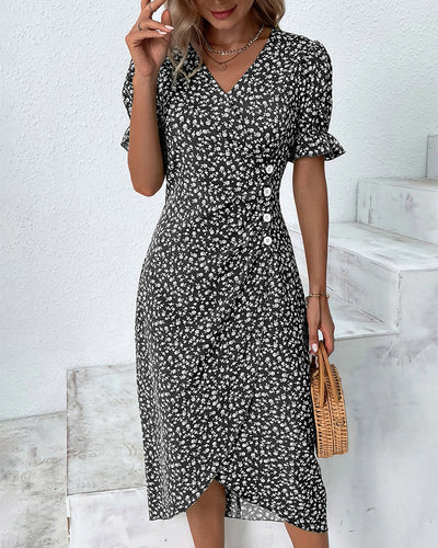 Brigitte™ | Robe Imprimée Florale