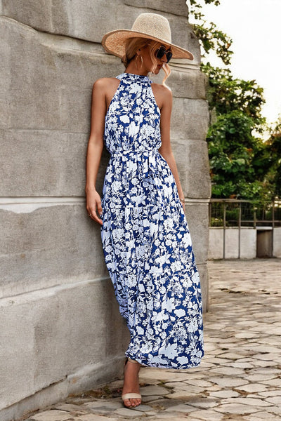 Solène | Robe d'été Dos nu pour femme | Maxi