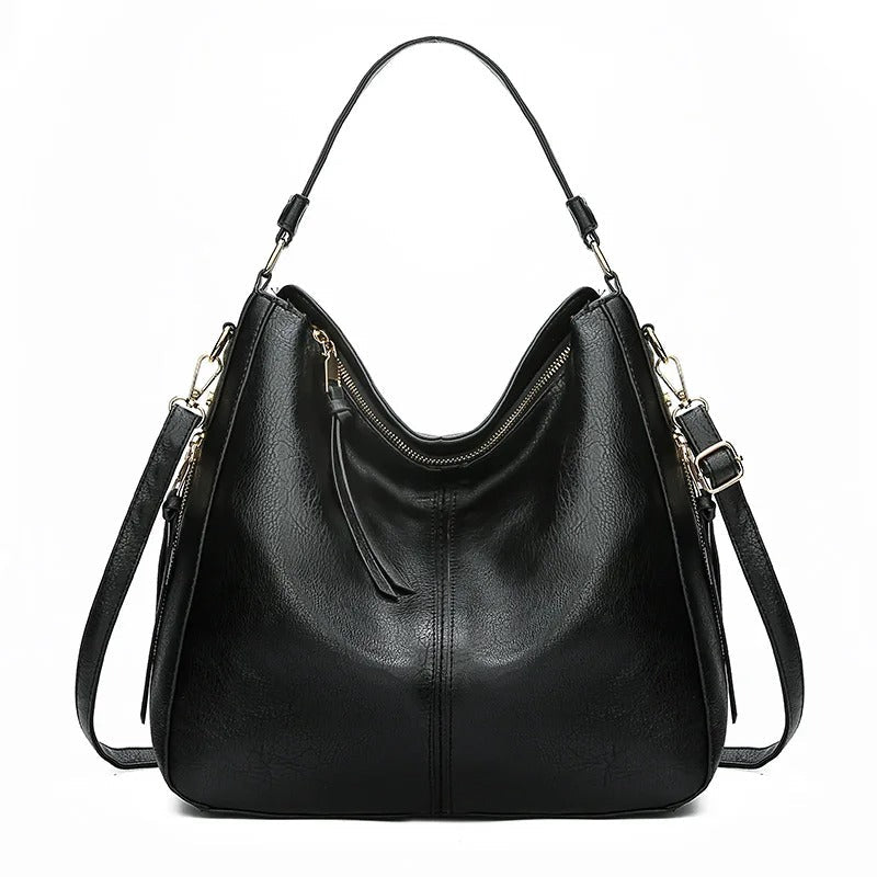 SUZANNE™ - SAC À MAIN EN CUIR VEGAN SOUPLE