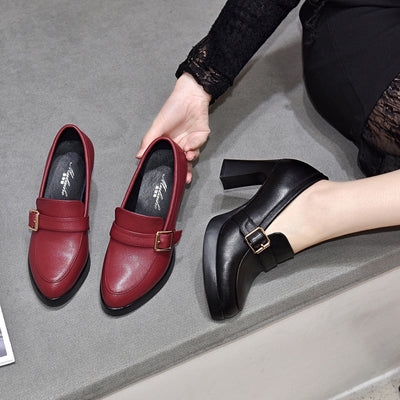 Ella | Mocassins à talons