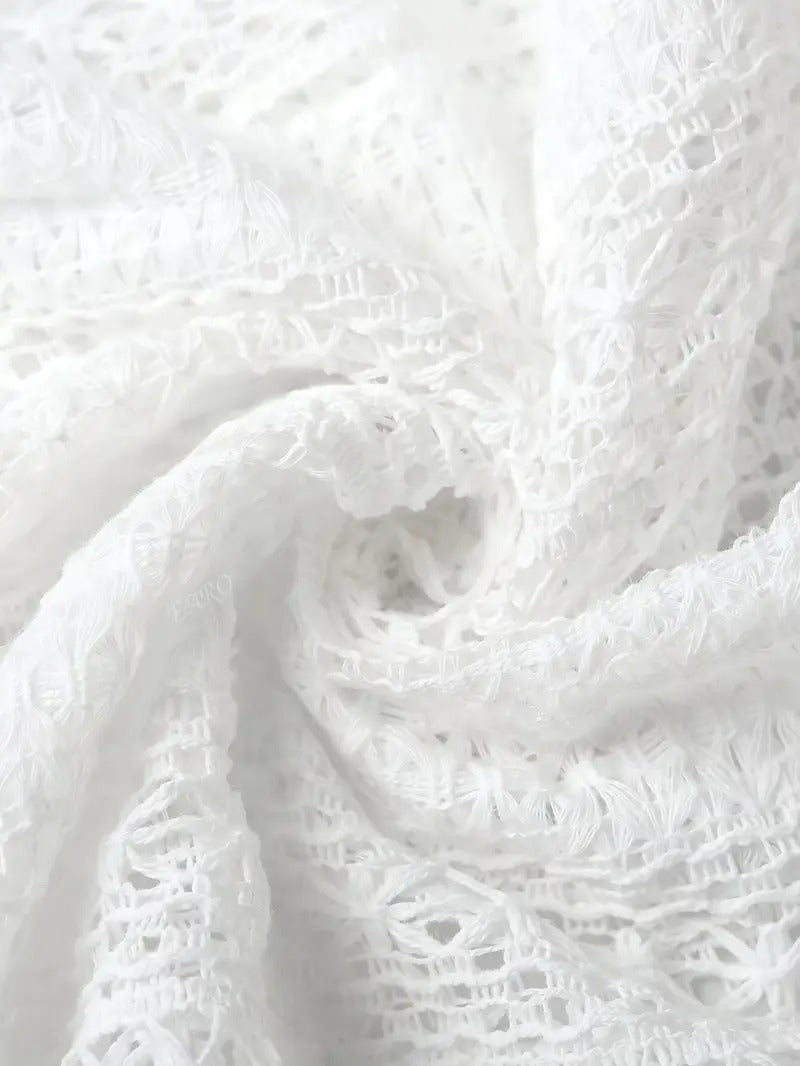 Blouse à manches longues et col en V