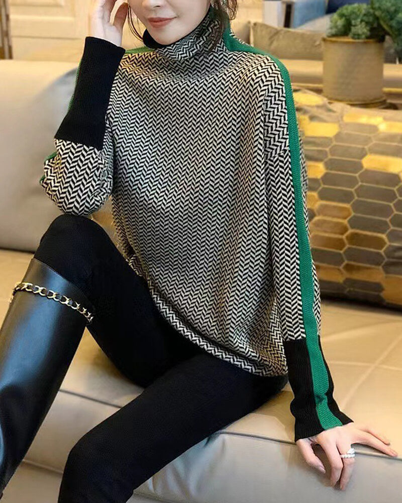 Jana™ - Pull à col roulé moderne et élégant