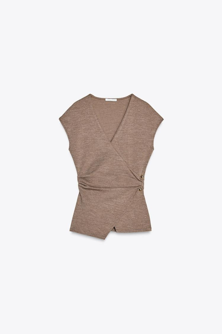 Ensemble Élégant en Tissu Texturé