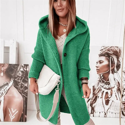 Maireadd | Cardigan en cachemire à capuche pour femmes