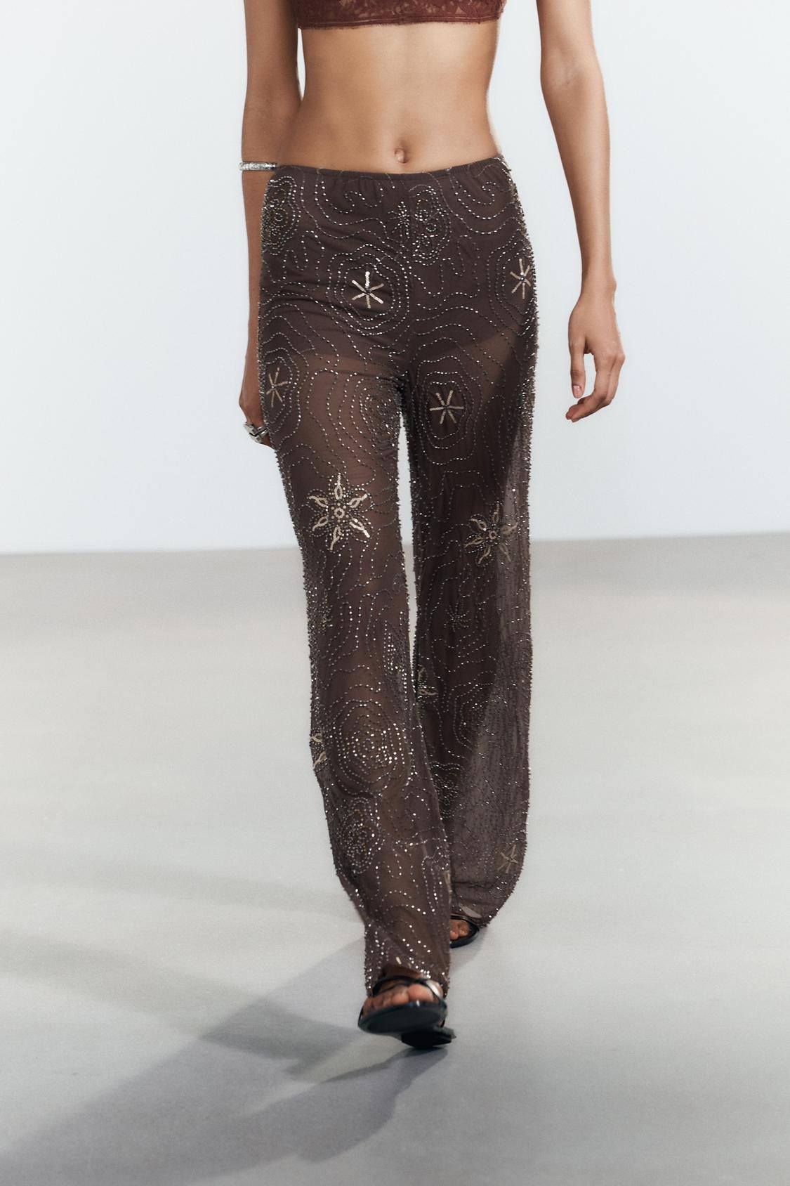 PANTALON FANTAISIE SEQUINS