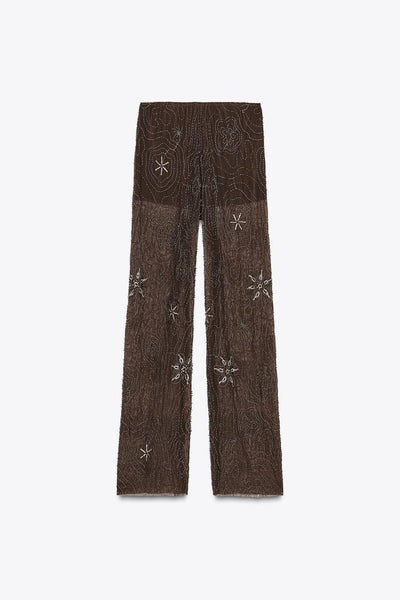 PANTALON FANTAISIE SEQUINS