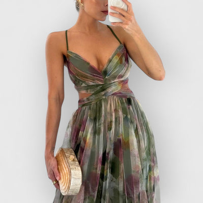 Verity | Robe maxi à imprimé floral