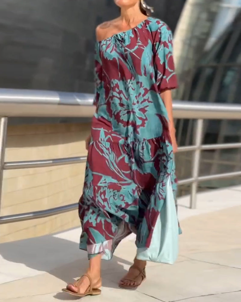 Robe Imprimée Bohème
