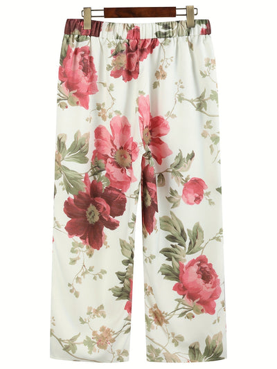 Pantalon Cropped Imprimé Pour Femme | Été