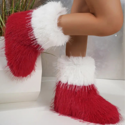 FAITH - Bottes Confortable de Noël pour Femmes