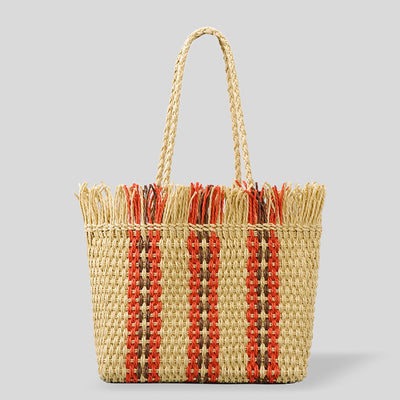 Sunny - Sac de plage spacieux tissé à la main pour toutes vos aventures estivales !