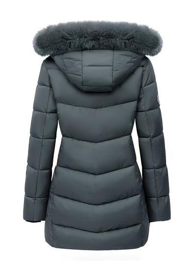 Elya - Parka longue femme hiver