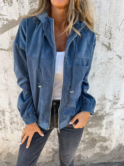Veste décontractée avec capuche