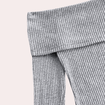 GEORGIANA - Rompers à Épaules Dégagées à Manches Longues pour Femmes