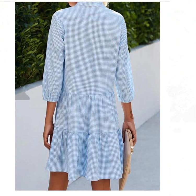 Morgane | Robe écossaise élégante