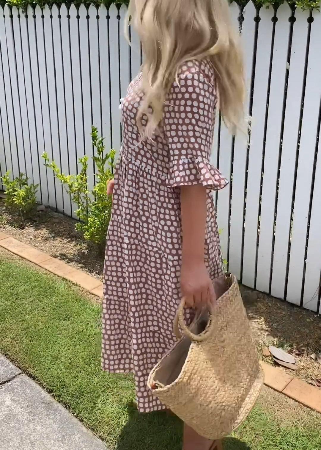 DARCY | robe mi-longue