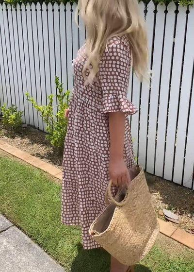 DARCY | robe mi-longue
