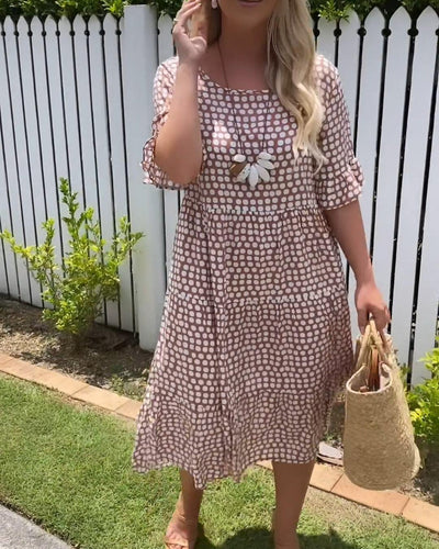 DARCY | robe mi-longue