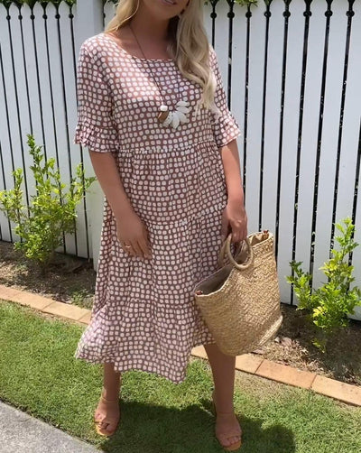 DARCY | robe mi-longue