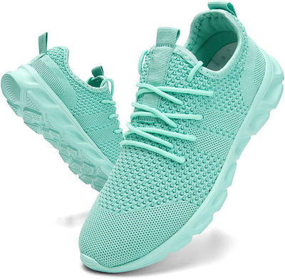 Baskets femme – Soft knit respirant – Semelle amortissante – Coupe basse décontractée