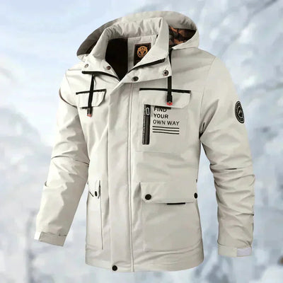 MILLER | Veste d'extérieur confortable, coupe-vent et imperméable