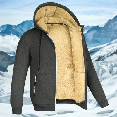 ARIE | Veste d'hiver pour homme avec capuche et polaire