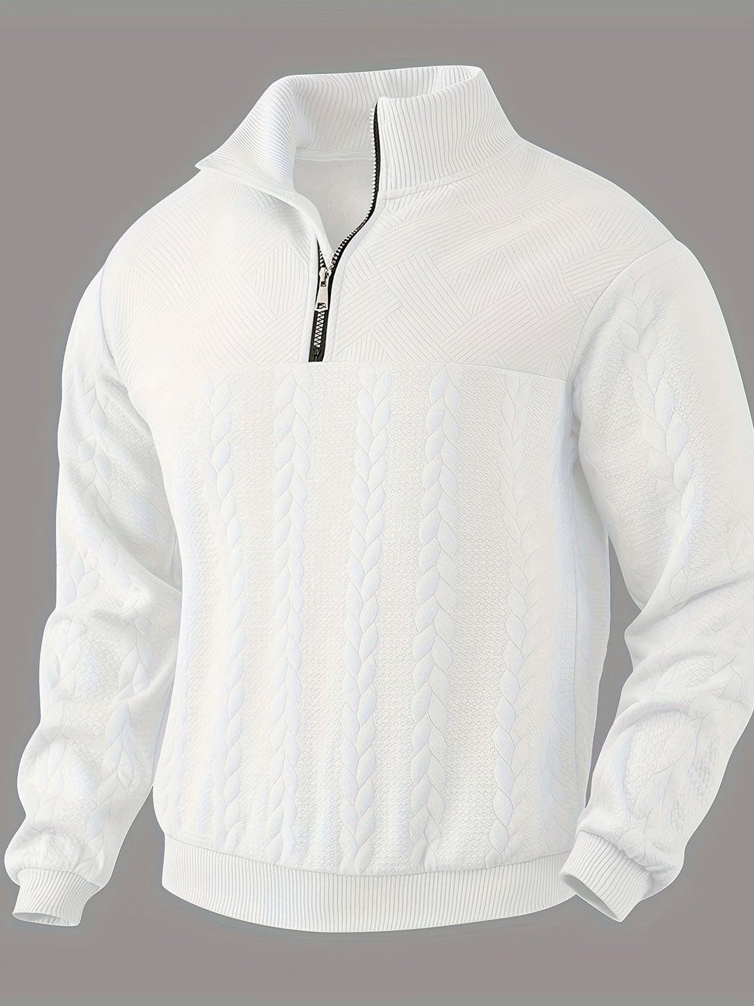 RAFAEL | Pull zippé vintage pour homme