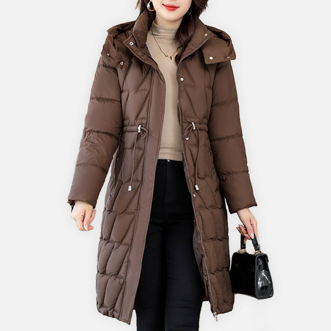 JULIA | Veste longue matelassée