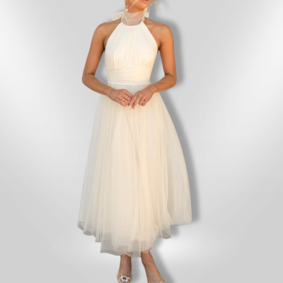 PHOEBE | Robe à jupe longue