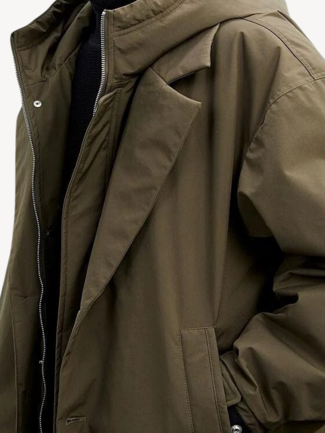 MARCUS | Trench classique à capuche
