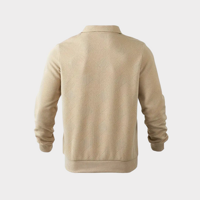 VICTOR | Pull zippé élégant structure