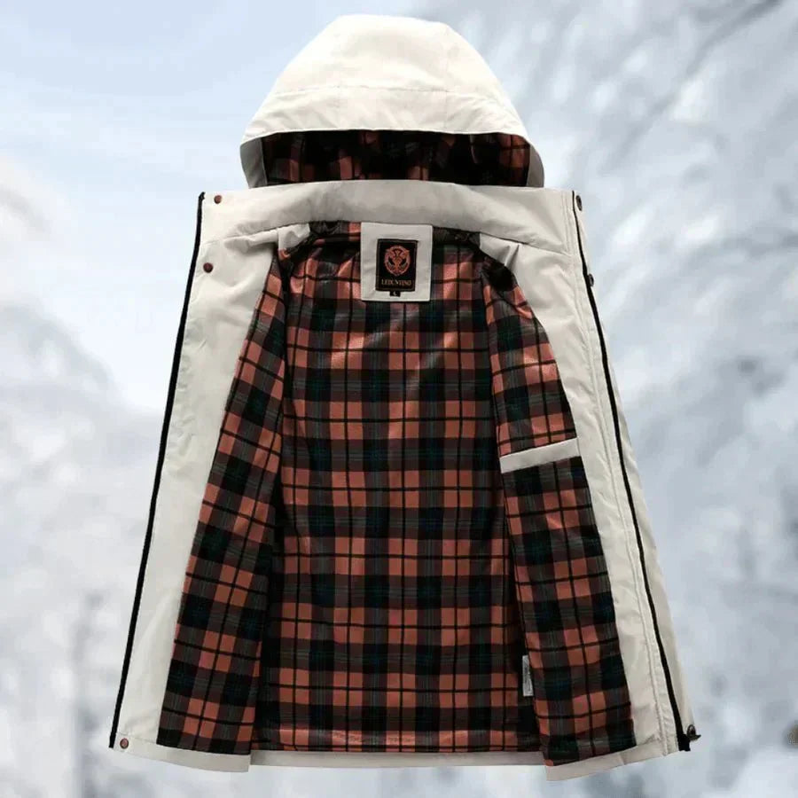 MILLER | Veste d'extérieur confortable, coupe-vent et imperméable