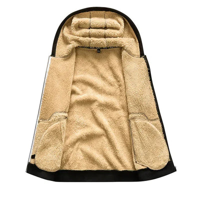 ARIE | Veste d'hiver pour homme avec capuche et polaire