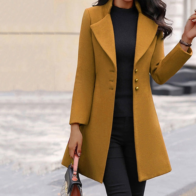 AVA | Manteau à revers de printemps