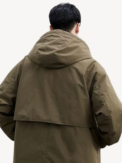 MARCUS | Trench classique à capuche