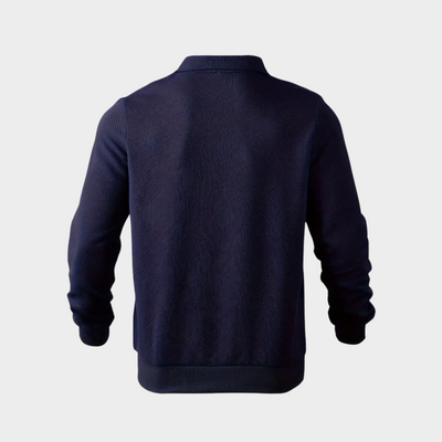 VICTOR | Pull zippé élégant structure