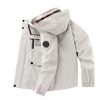 MILLER | Veste d'extérieur confortable, coupe-vent et imperméable