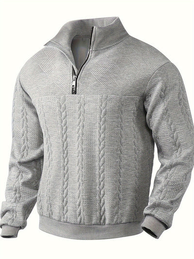 RAFAEL | Pull zippé vintage pour homme