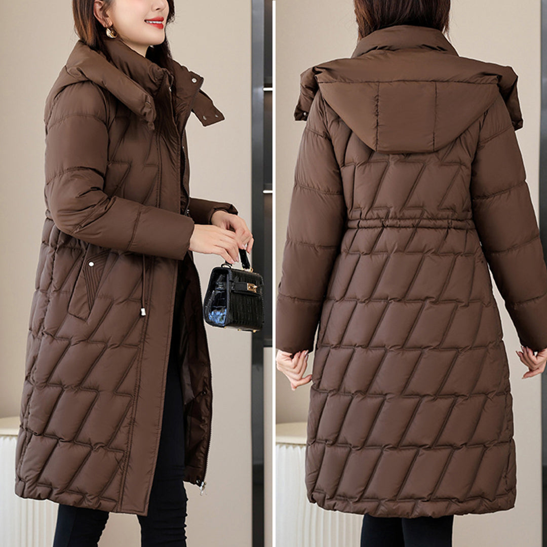 JULIA | Veste longue matelassée