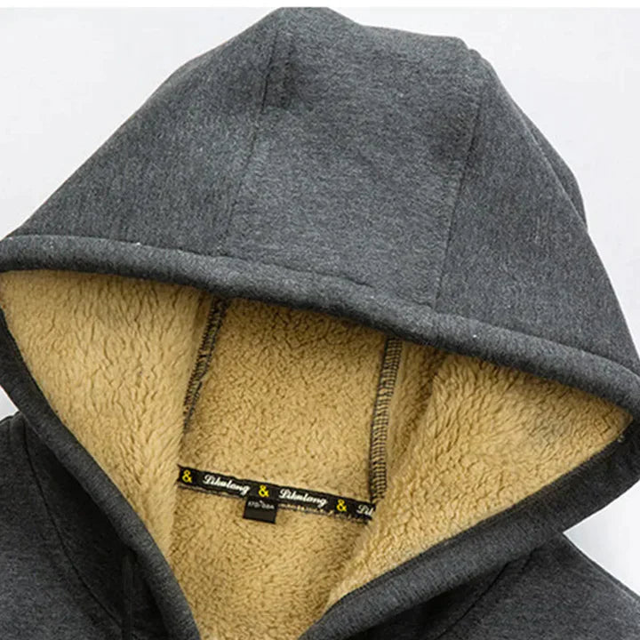ARIE | Veste d'hiver pour homme avec capuche et polaire