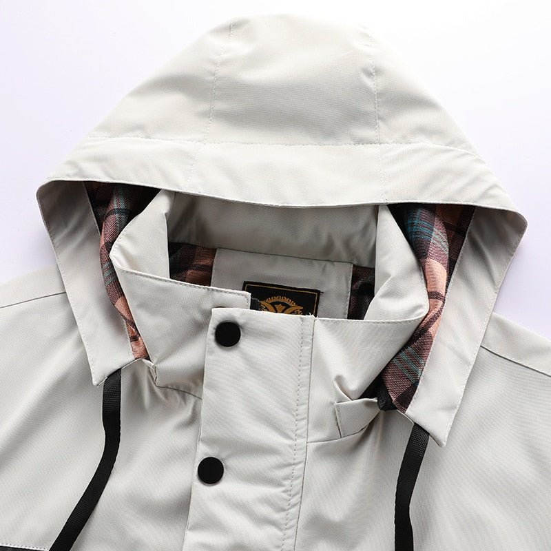 MILLER | Veste d'extérieur confortable, coupe-vent et imperméable