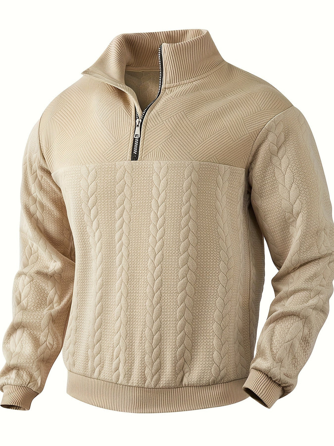 RAFAEL | Pull zippé vintage pour homme