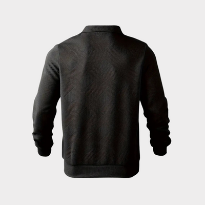 VICTOR | Pull zippé élégant structure