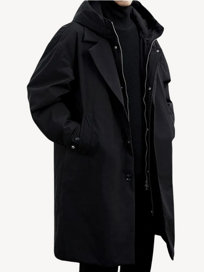 MARCUS | Trench classique à capuche