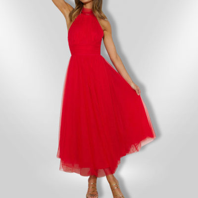PHOEBE | Robe à jupe longue