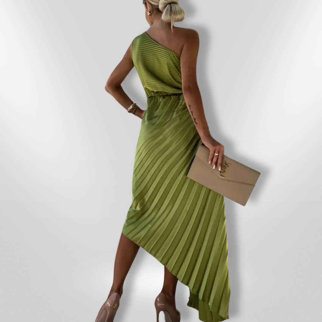 LIZBETH | Robe à épaules fleuries