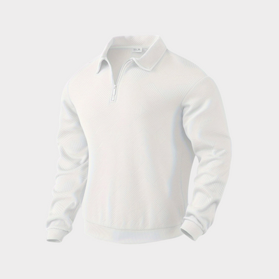 VICTOR | Pull zippé élégant structure