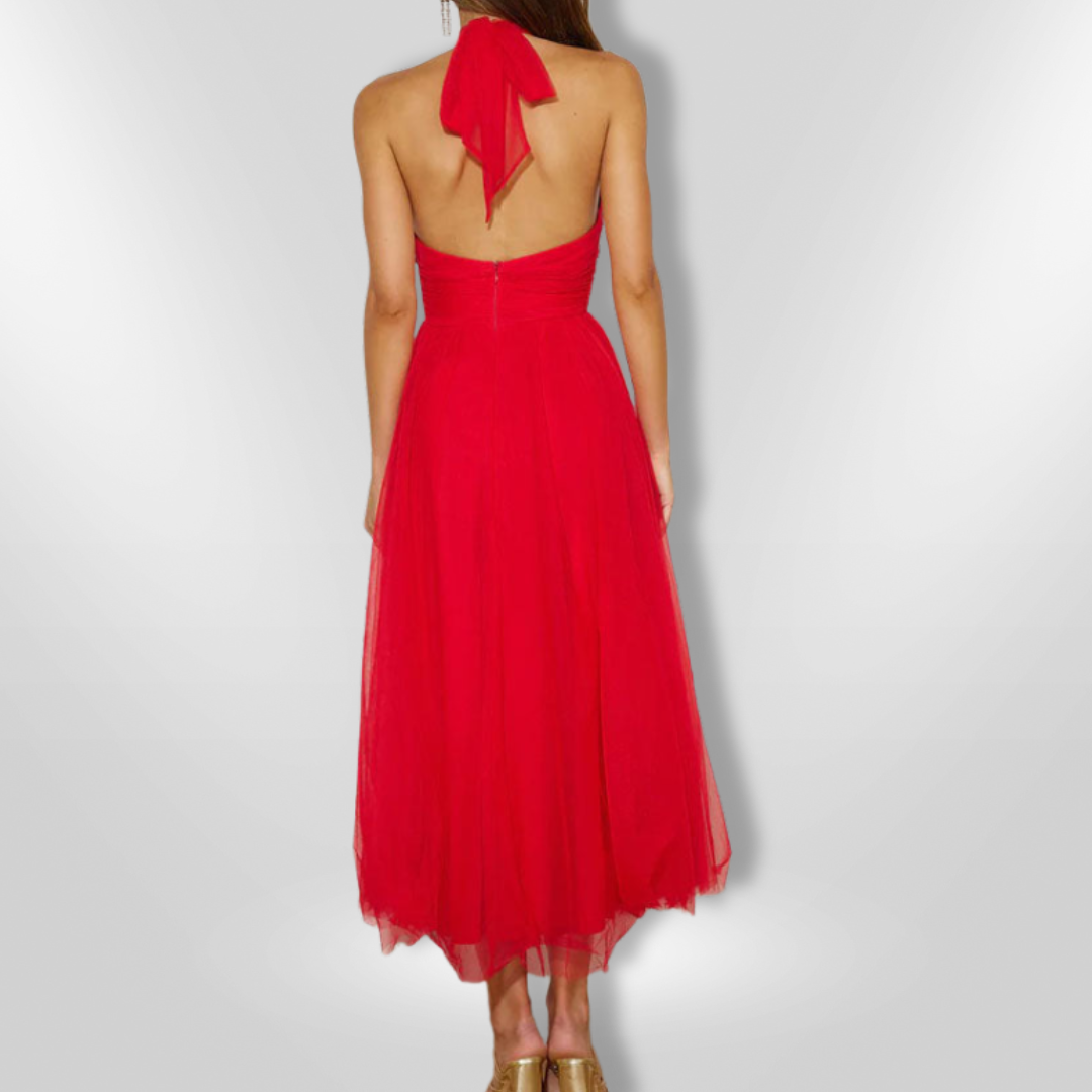 PHOEBE | Robe à jupe longue