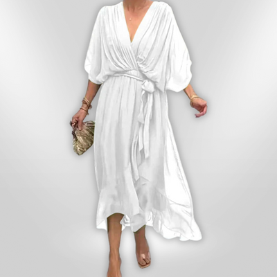 MONICA | robe en mousseline de soie